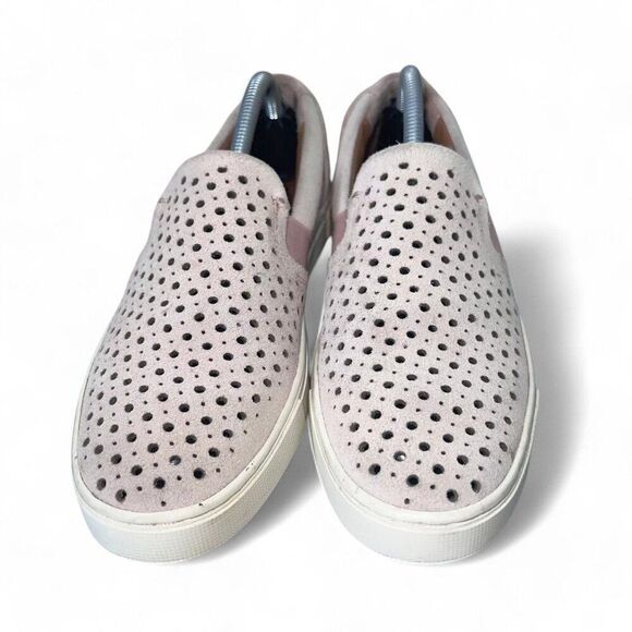 Frye & Co Peggy Perf Slip-on Suede Sneakers Pink 79251-BUS Women's 7 - Picture 3 of 11